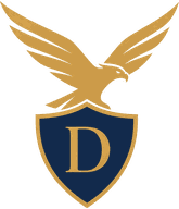 DeWitt Insurance Services eagle and shield logo